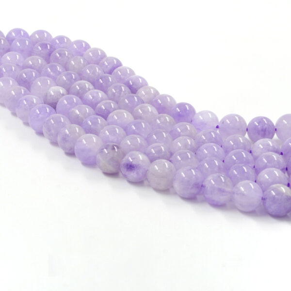 Amethyst Lavender strands round shape size 7mm to 10mm