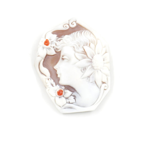 Cameos Sardonic handmade engraved size 55mm