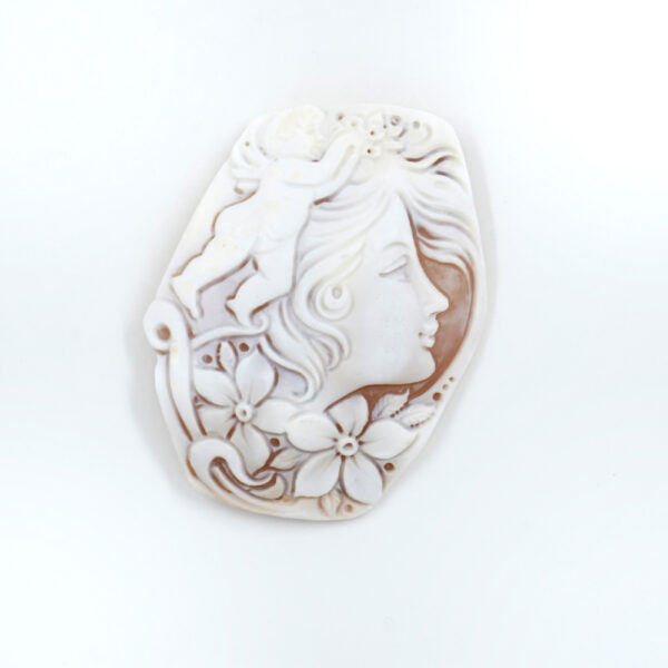 Cameos Sardonic handmade engraved size 70mm