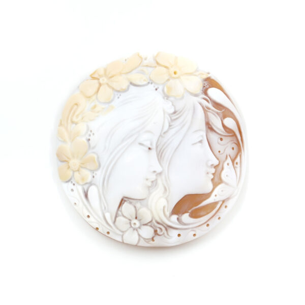 Cameos Sardonic handmade engraved size 60mm