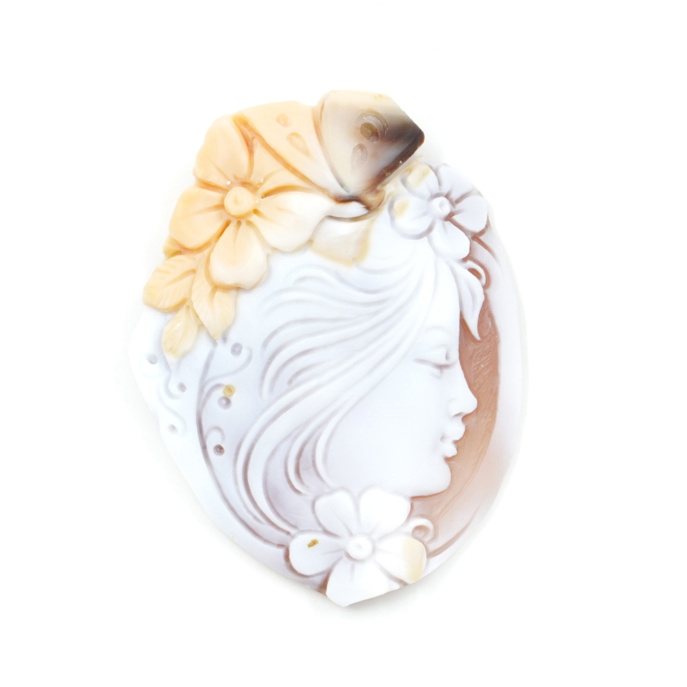 Cameos Sardonic handmade engraved size 60mm - Image 3