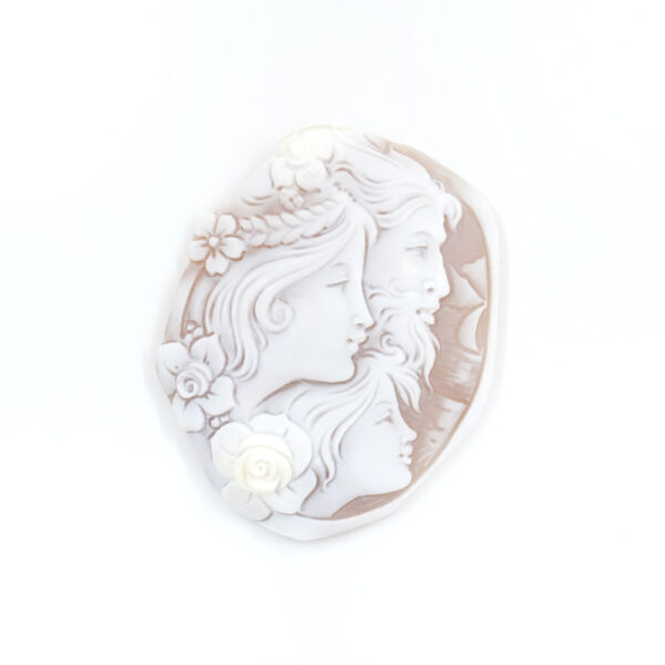 Cameos Sardonic handmade engraved size 75mm