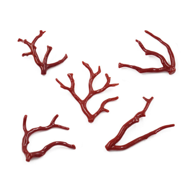 Mediterranean Coral loose branch shape from 7,00gr Up – Dark Color