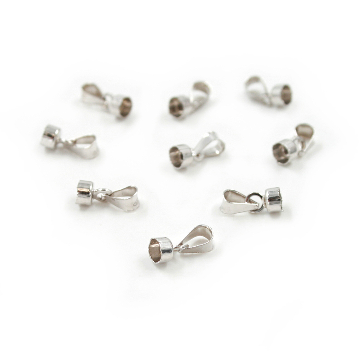 Argento 925 cappuccio 3,5mm – Argentato