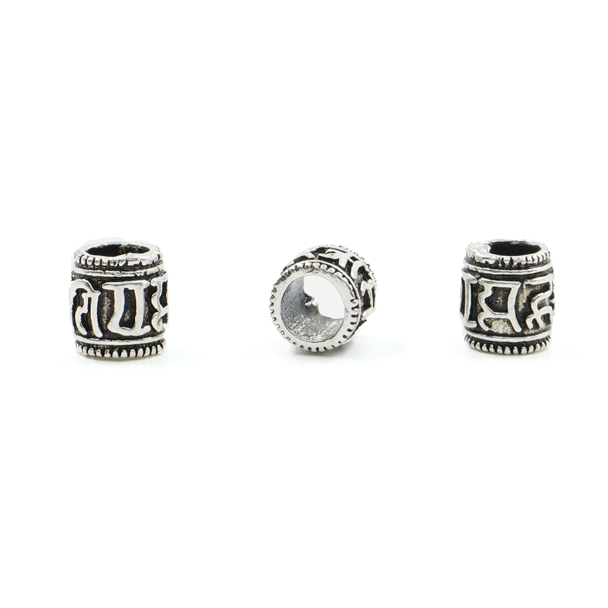 Sterling Silver spacer washer shape size 6x5,5mm