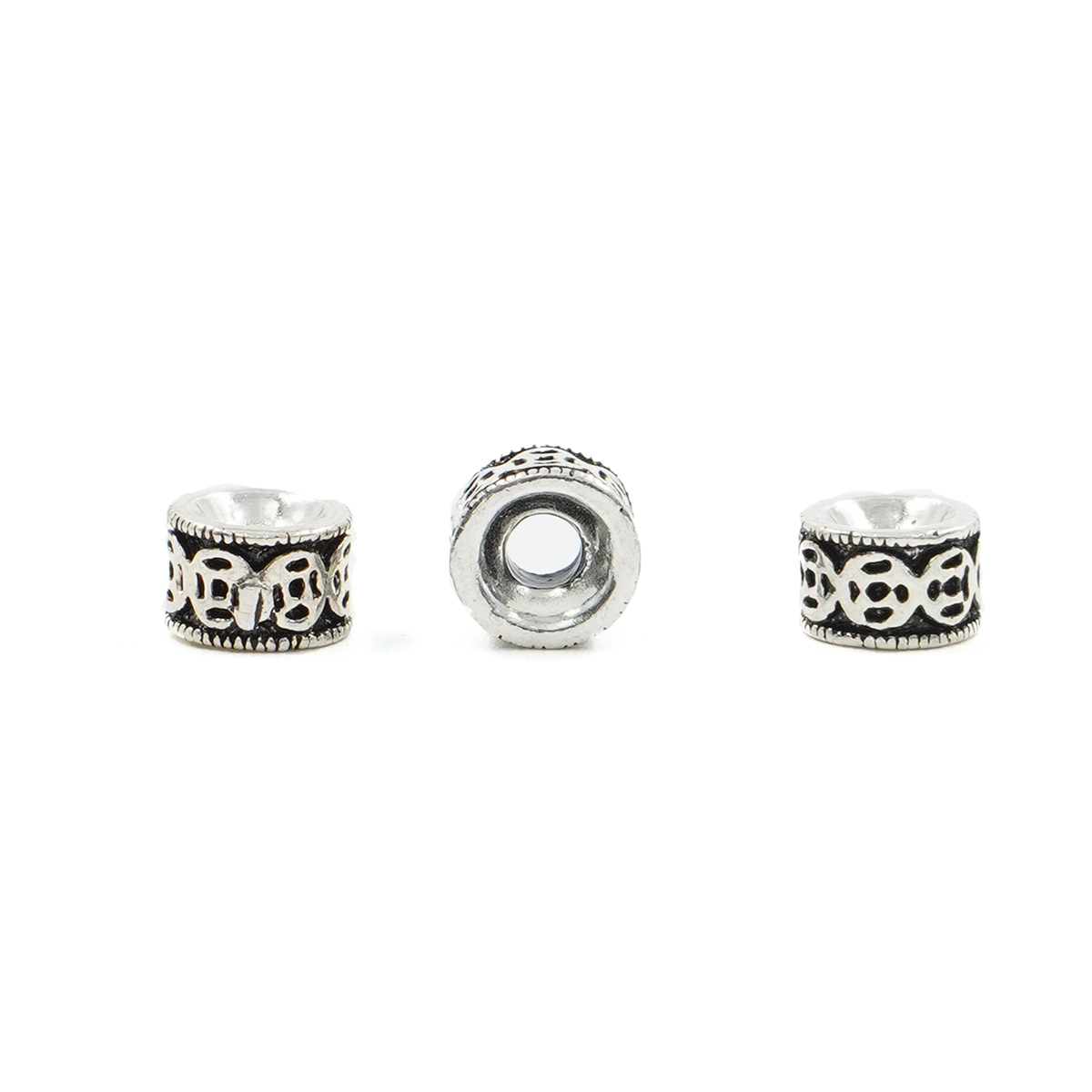 Argento 925 distanziatori rondelle 6,5x4,5mm