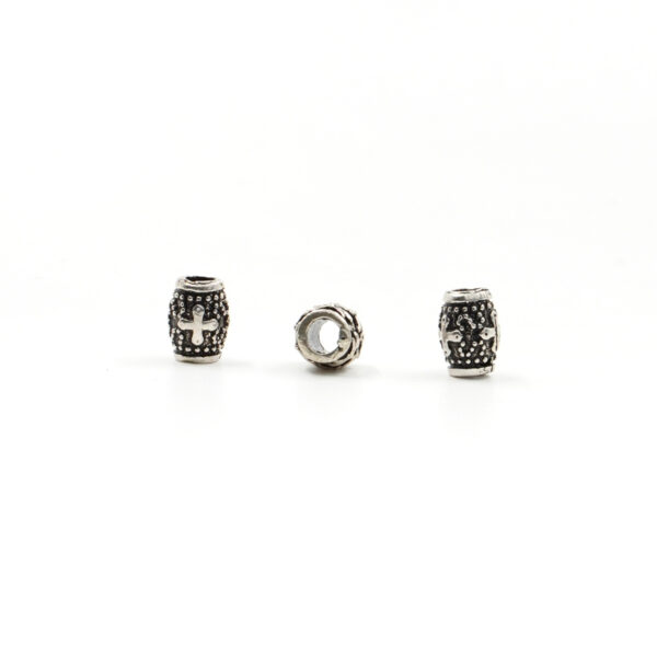 Sterling Silver spacer drum shape size 5,5x5mm