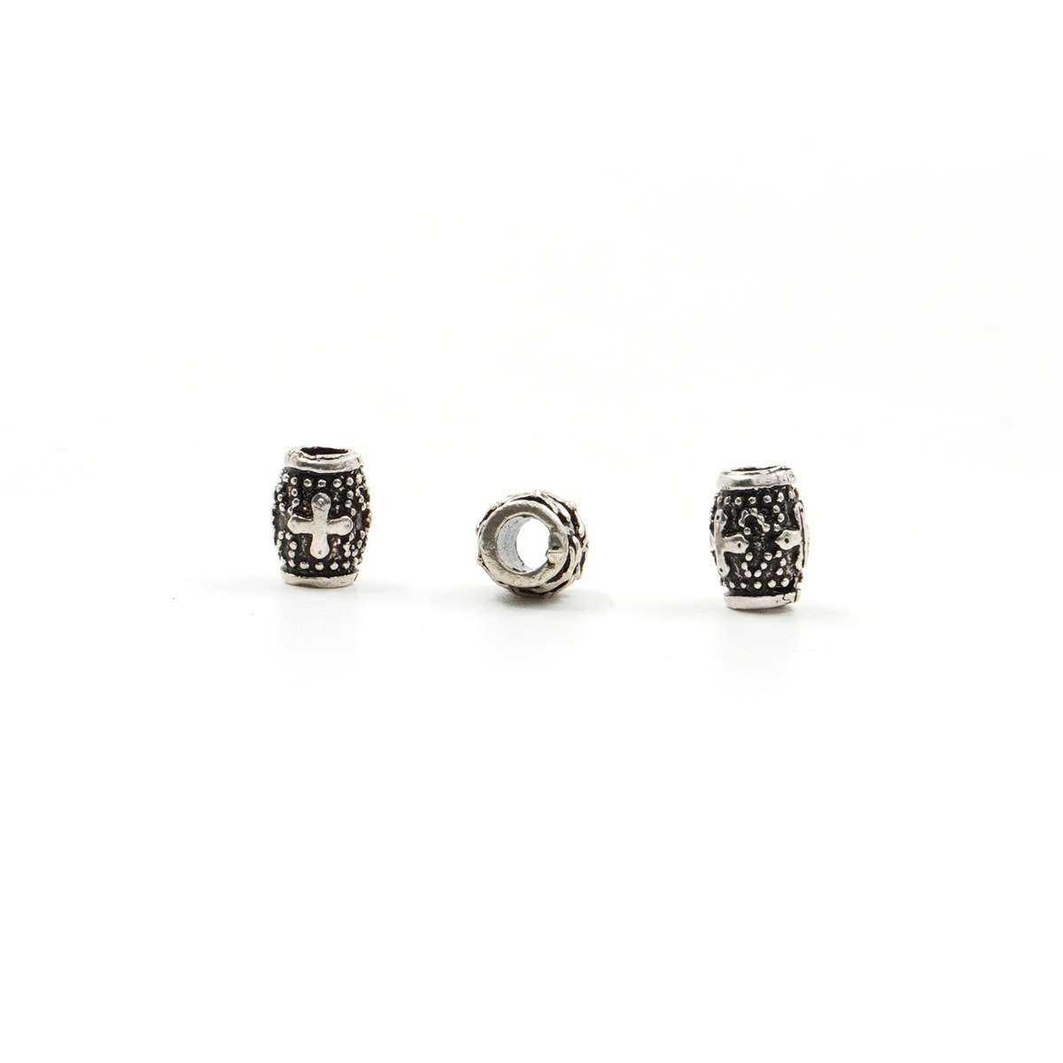 Argento 925 distanziatori barilotti 5,5x5mm