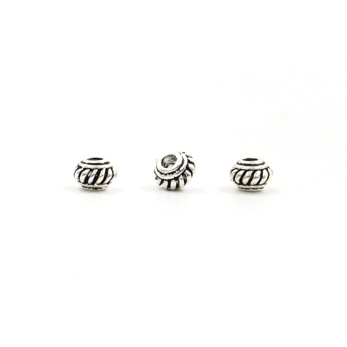 Argento 925 distanziatori rondelle 5,5x4mm