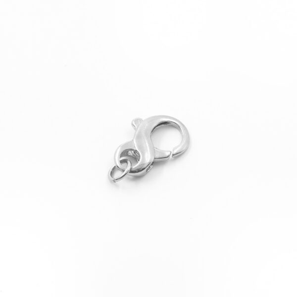 Sterling Silver clasp eight shape size 20x10mm - Silver Color