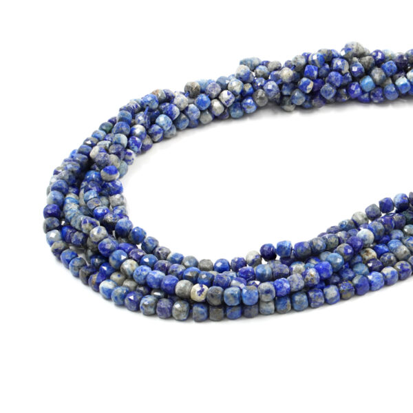 Lapis fili cubi sfaccettati 5mm