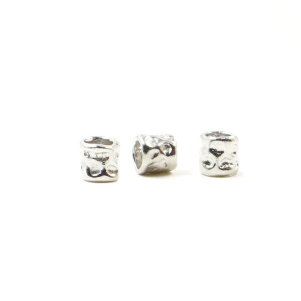 Sterling Silver spacer cylindrical shape 3,5x5mm [Bags about 5gr] – Silver Color