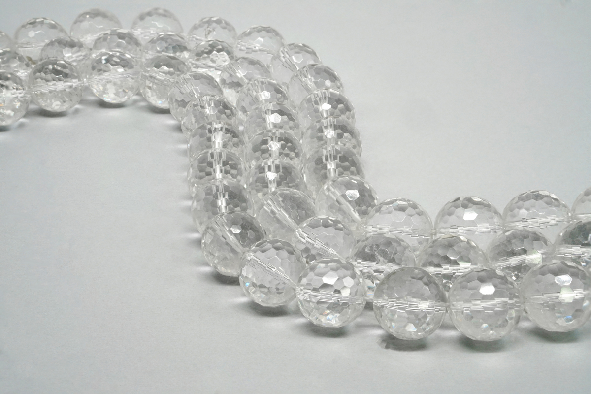 Cristallo fili tondi sfaccettati 4mm a 18mm