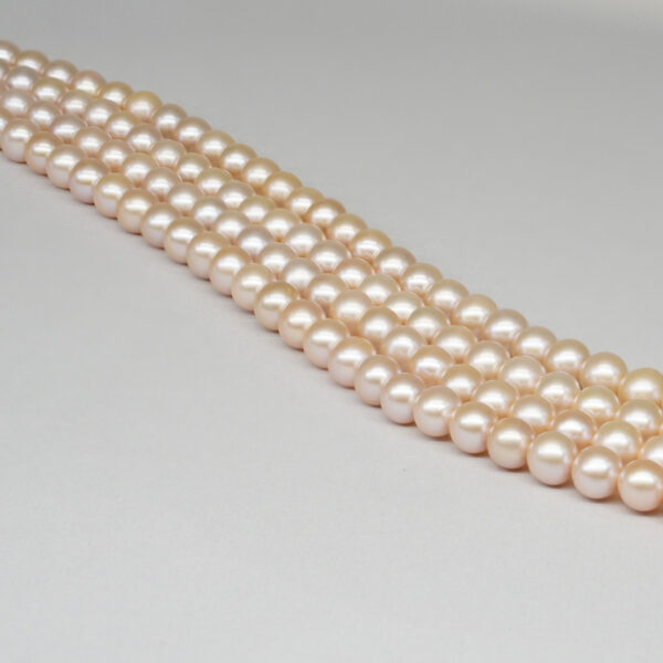 Perle d'Acqua Dolce fili tondi 6-6½mm – Colore Naturale