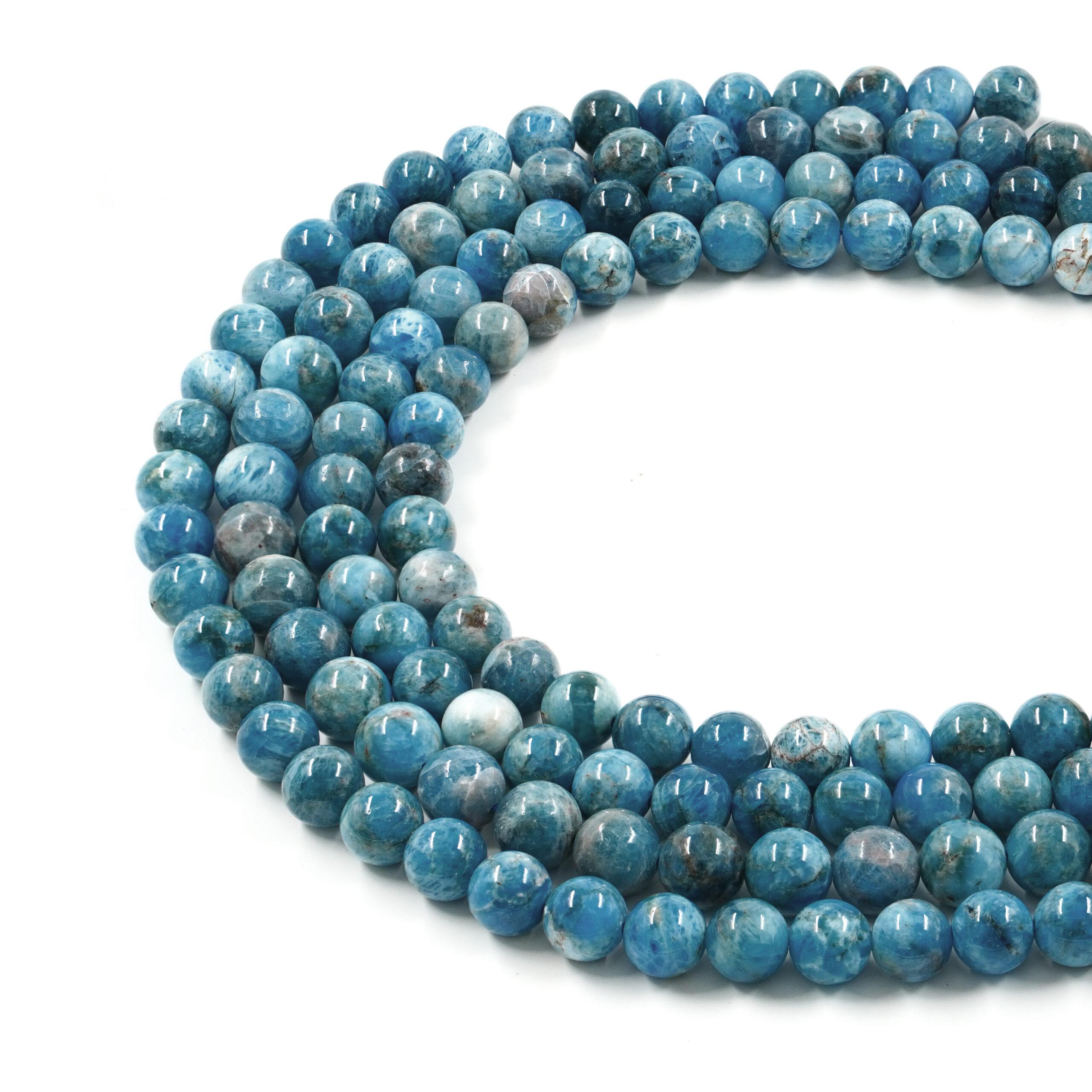 Apatite fili tondi 10mm