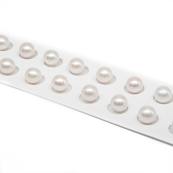Edison Pearls pairs round shape size 10-11mm
