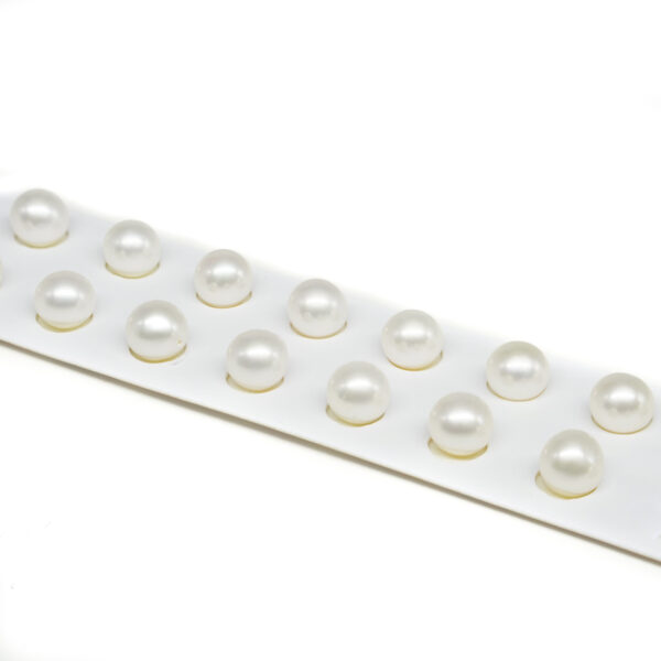 Fresh Water Pearls pairs round shape size 8½-9mm