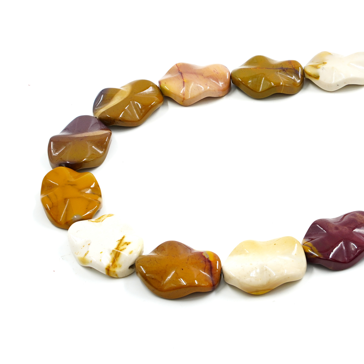 Mookaite fili ovali 25x18mm