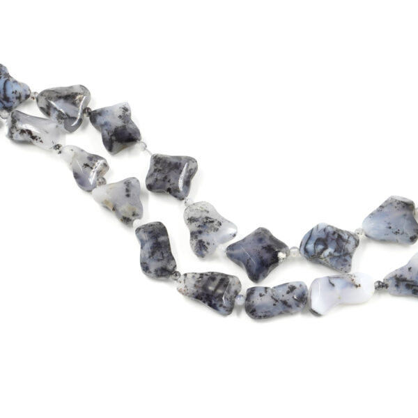 Agata Dendrite fili forme varie sfaccettate 20x18mm – 20x14mm