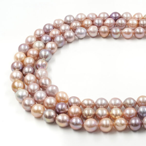 Edison Pearls strands baroque shape size 11-13mm – Natural Color and Multicolor