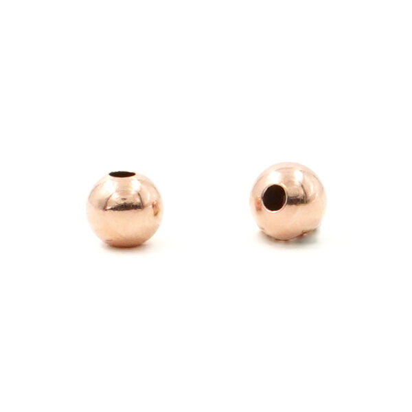 Sterling silver spacer round shape size 2,5mm