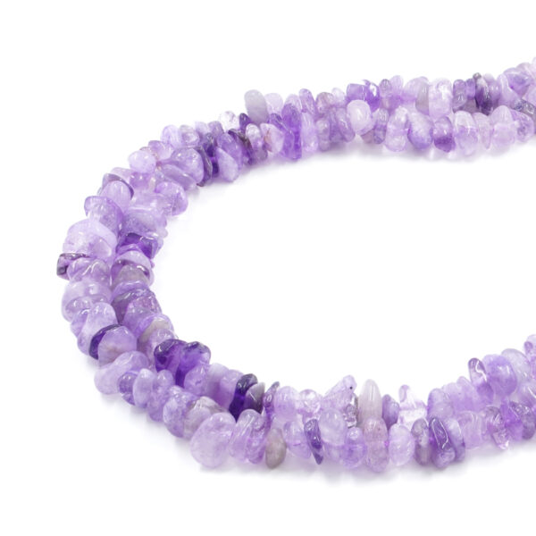 Lavander Amethyst strands Chips shape size ~8-9mm