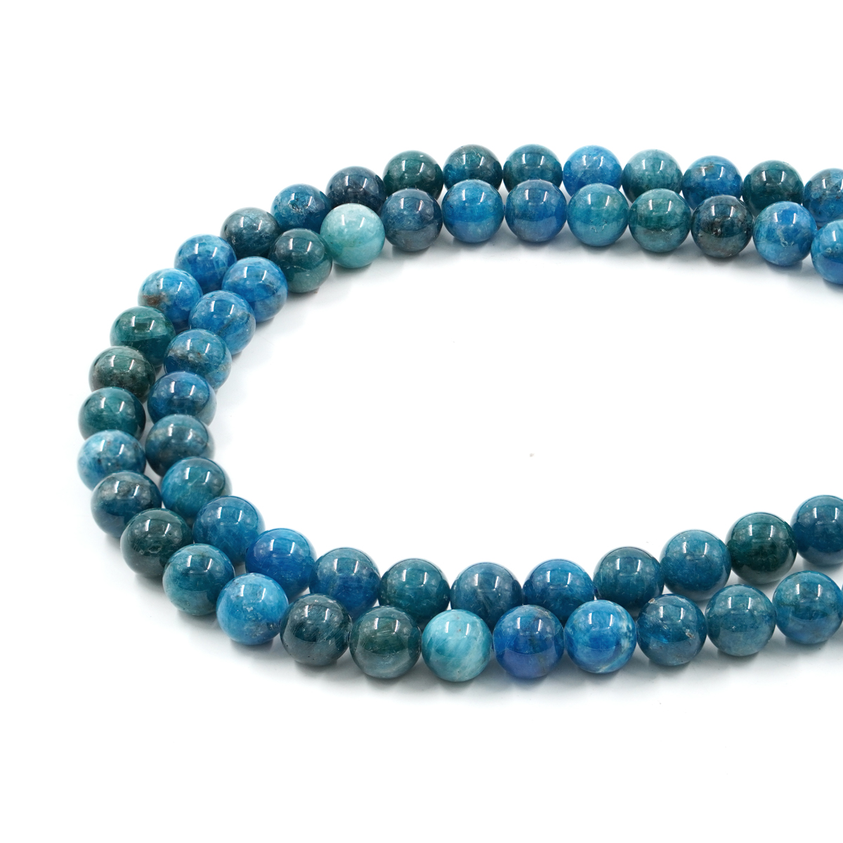 Apatite strands round shape size 10mm