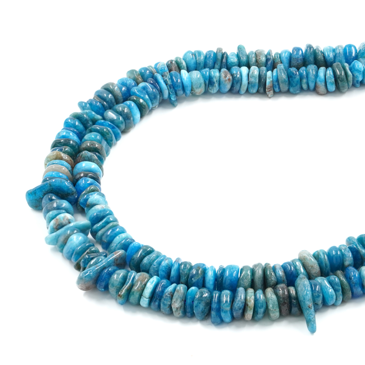 Apatite strands washer shape size 9mm