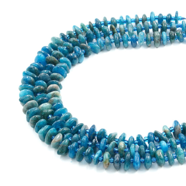 Apatite strands Chips shape size ~9x12mm