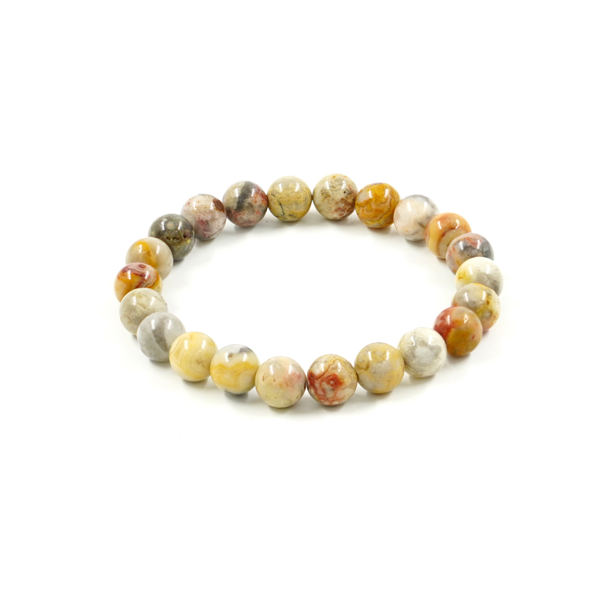 Bracciale elastico Diaspro Sky Eye 8mm