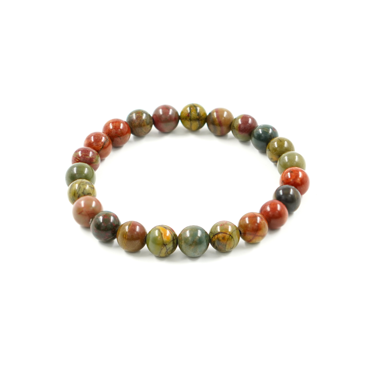 Bracciale elastico Diaspro Cherry Creek 8mm