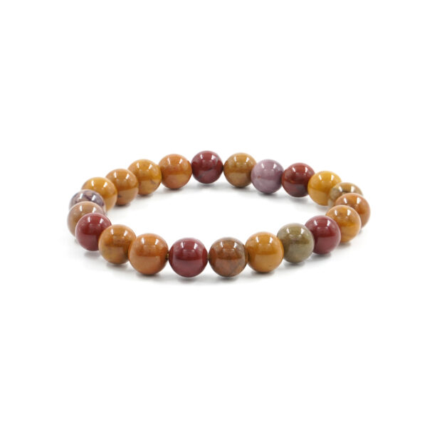 Elastic Bracelet with Mookaite 6mm