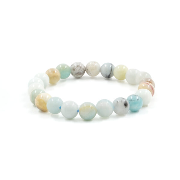 Bracciale elastico Amazzonite 8mm