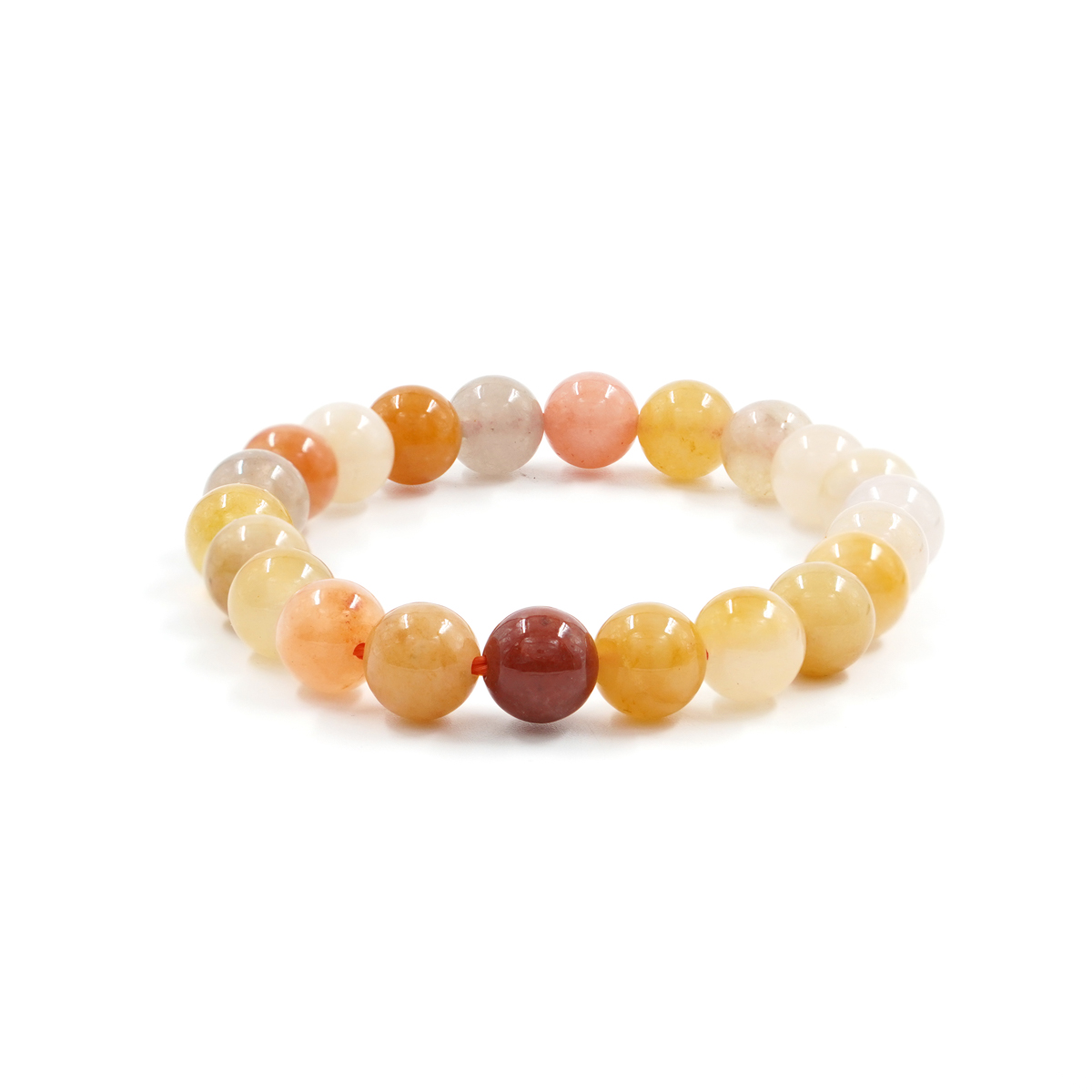 Bracciale elastico Avventurina Rossa 8mm