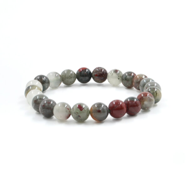 Bracciale elastico Diaspro Blood Stone 6mm