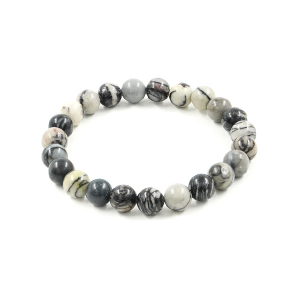 Bracciale elastico Diaspro Picasso 6mm
