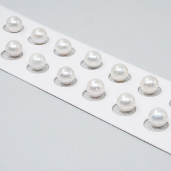 Edison Pearls pairs round shape size 9-10mm