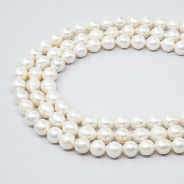 Edison Pearls strands baroque shape size 10-12mm