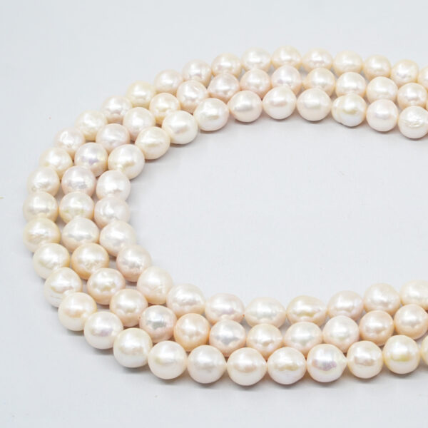 Edison Pearls strands baroque shape size 10-12mm