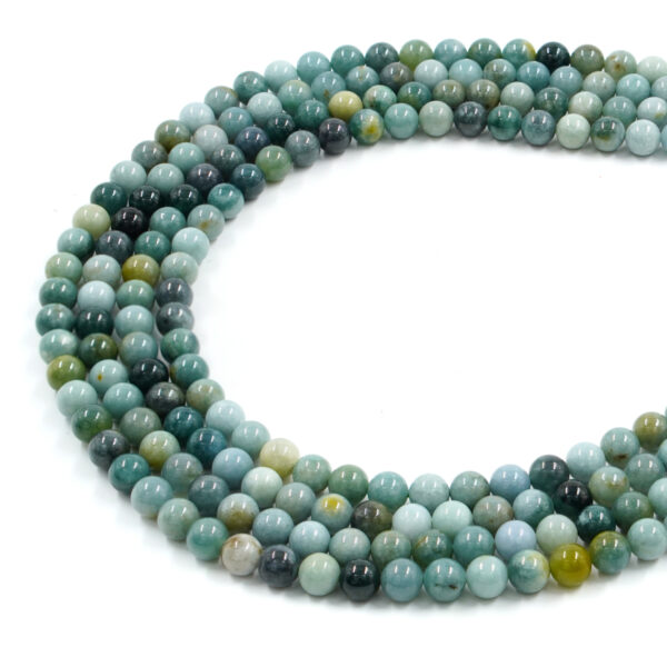 Green Jade strands round shape size 6mm to 10mm