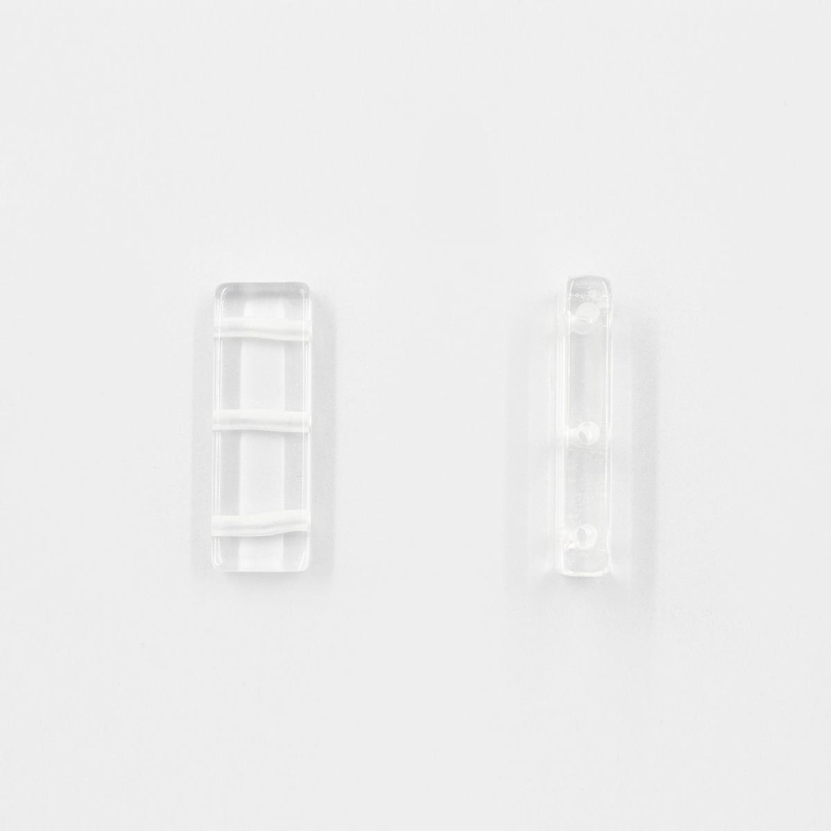 Crystal spacer rectangular shape size 30x10mm