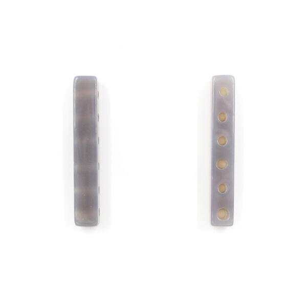 Agata Grigia separatore rettangolare 40x6mm