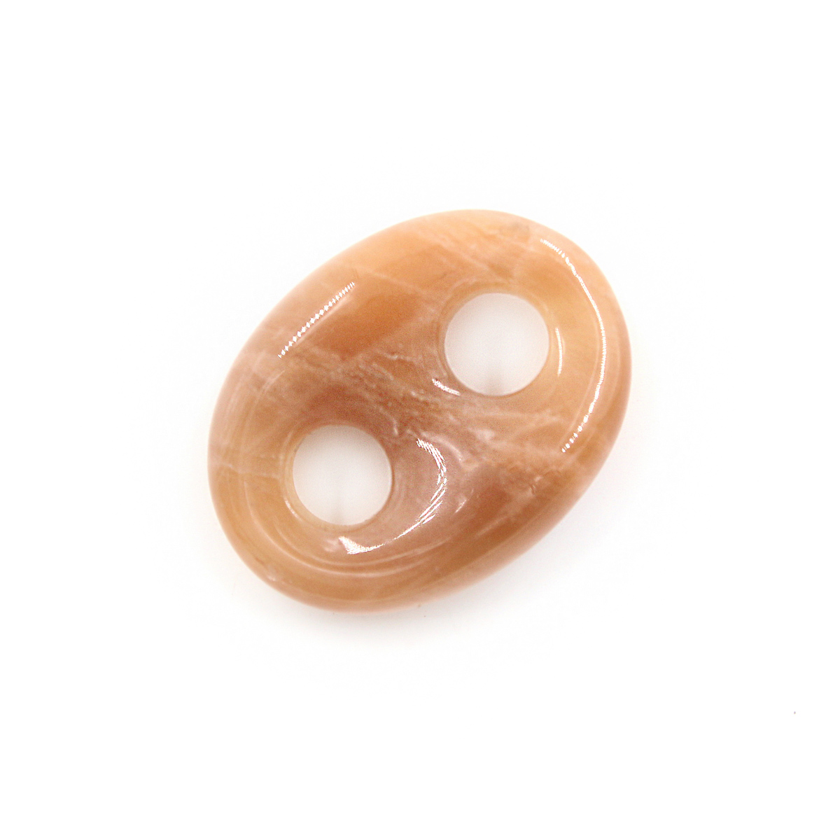 Rose MoonStone marine chain shape size 22x17mm