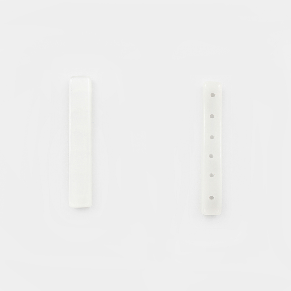 White MoonStone spacer rectangular shape size 40x6mm