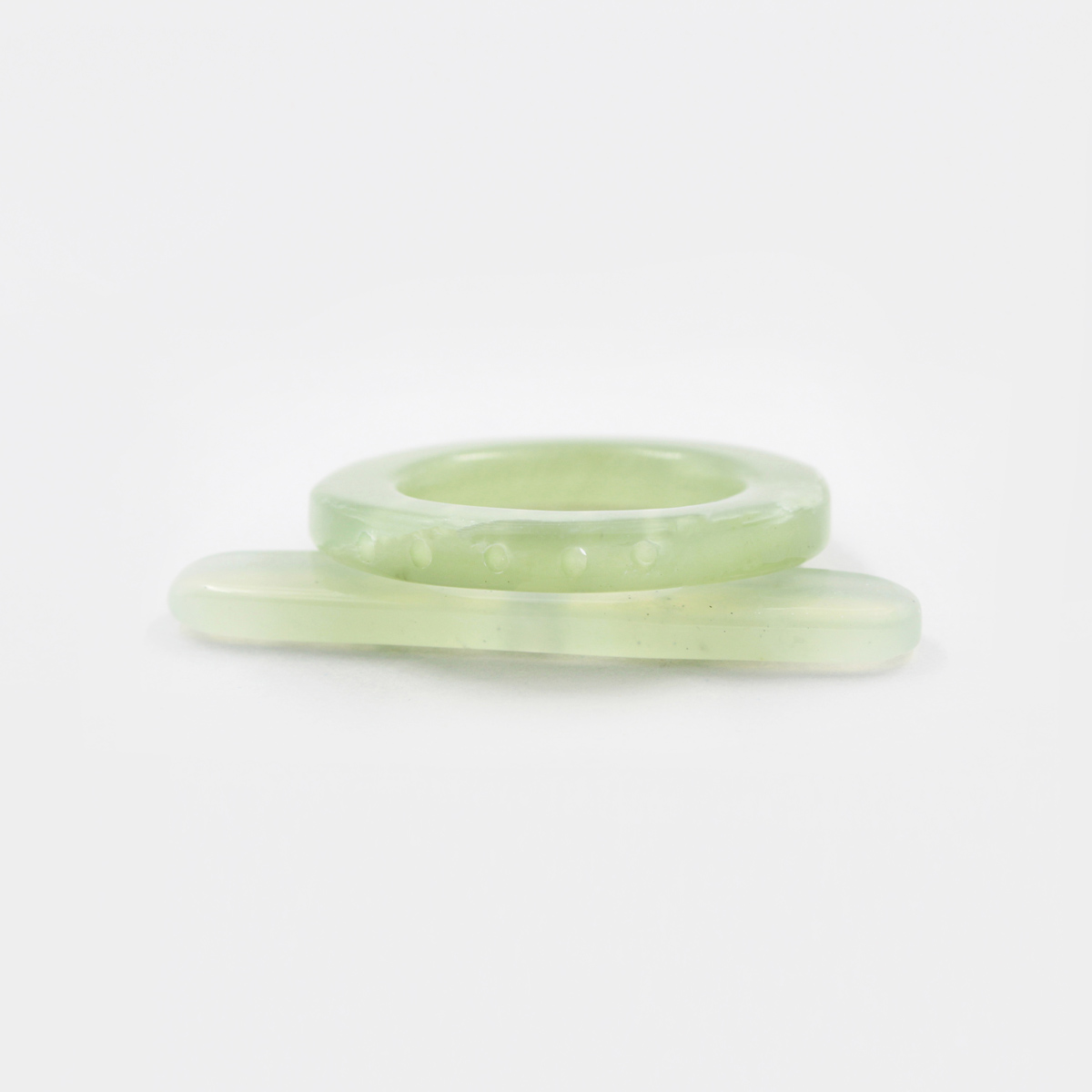 New Jade round shape clasp size 35-38mm - Image 2