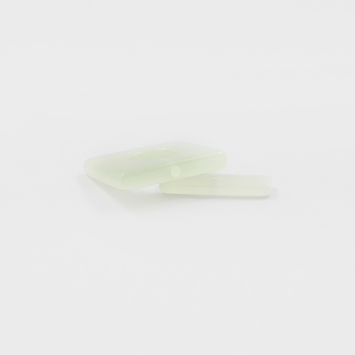 New Jade square shape clasp size 25mm - Image 2