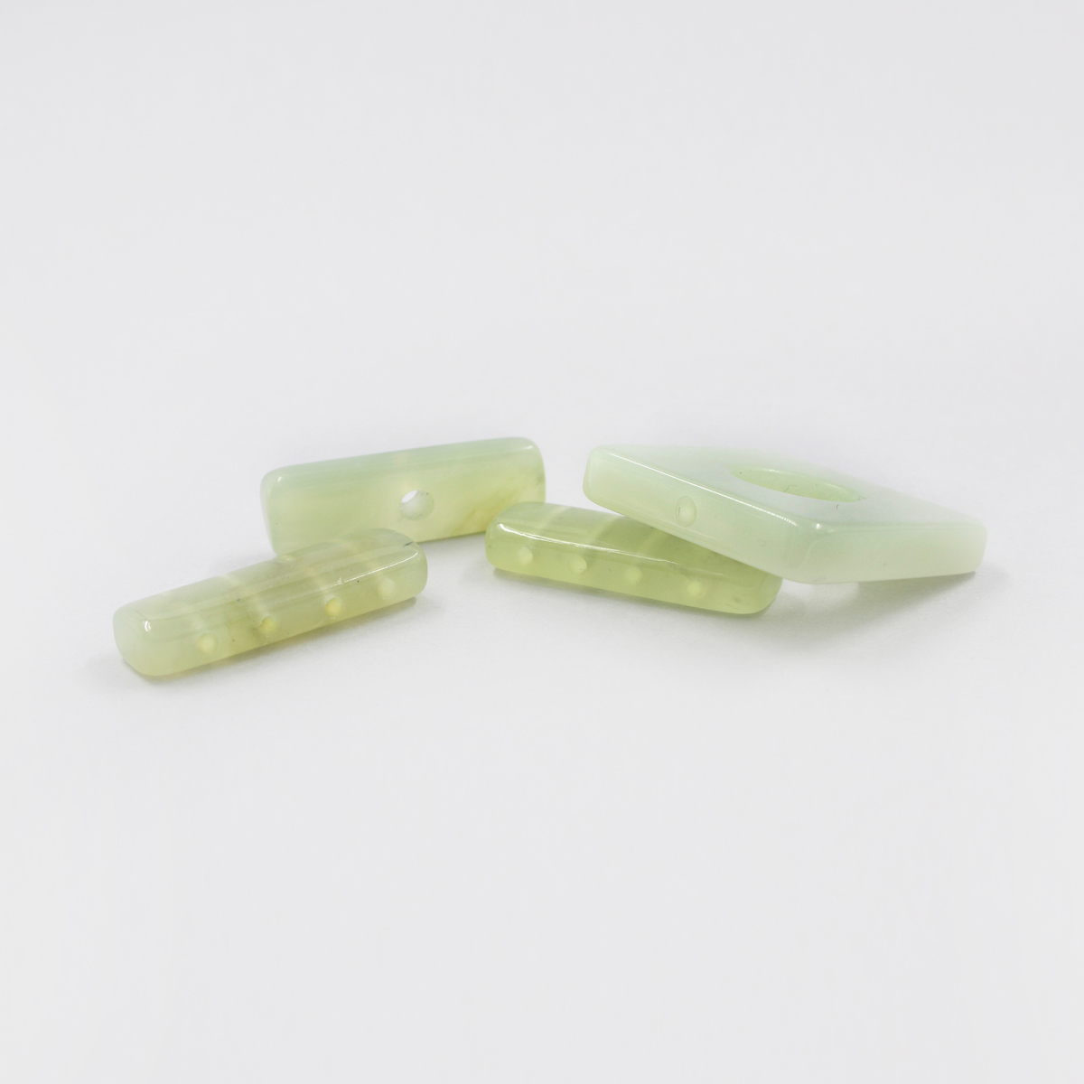 New Jade square shape clasp size 30mm - Image 2