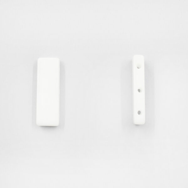 Agata Bianca separatore rettangolare 30x10mm