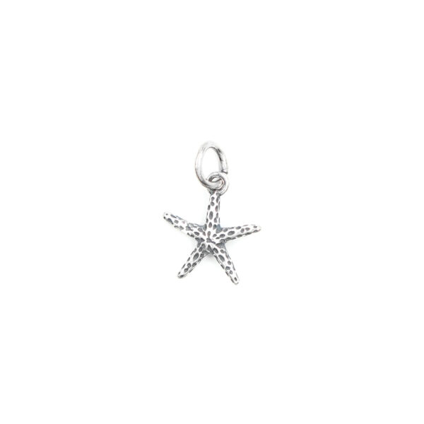 Sterling Silver pendant marine star shape size 12mm