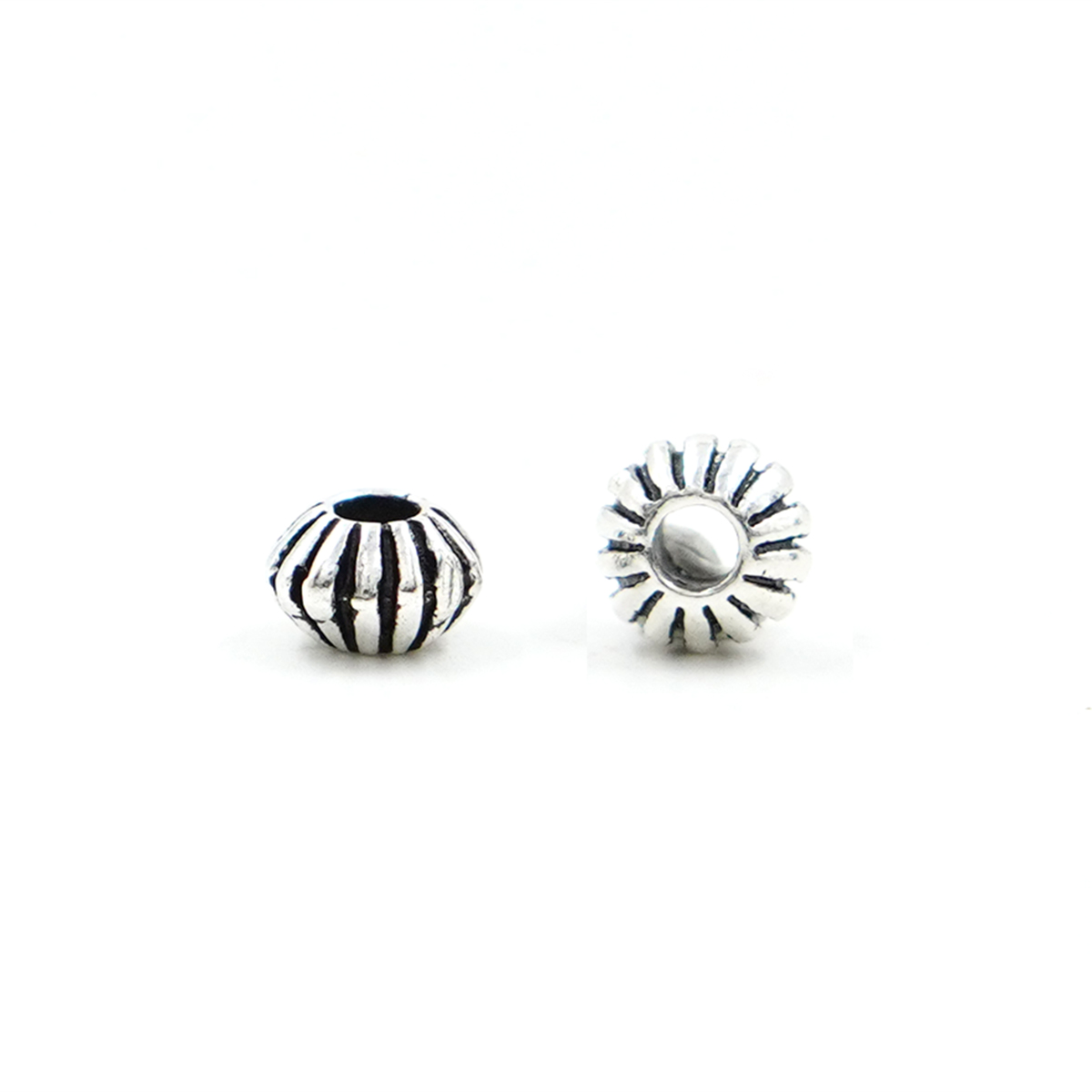 Argento 925‰ distanziatori rondelle 6mm